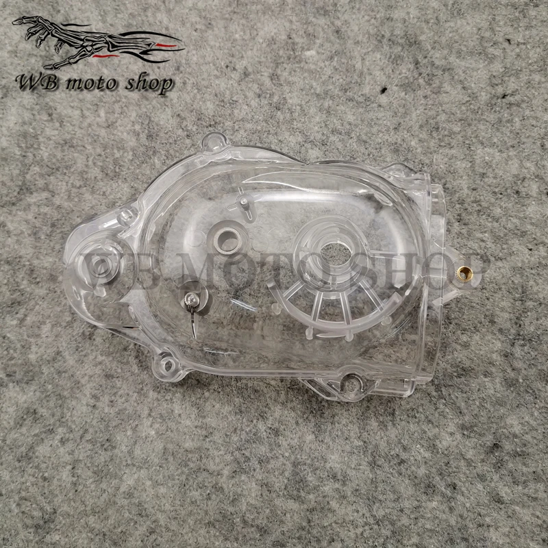 Motorcycle Engine Cover Engine Cover Protector For Honda DIO AF18 AF27 AF28 AF24 Giorno AF52 Julio clutch Cover drive cover clutch start side cover Transparent edge