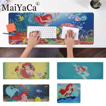 

MaiYaCa High Quality little mermaid Laptop Computer Mousepad large big 40*90cm mousepad for cs go lol dota2