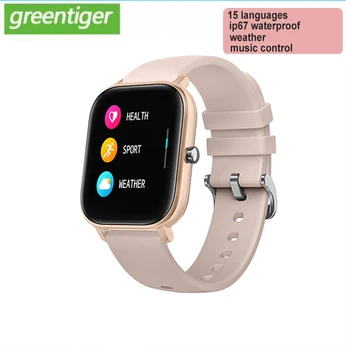 

P8 weather Smart Watch Men Full Touch Smartwatch Fitness Tracker Blood Pressure Fitness Tracker Smart Clock Women Smartwatch