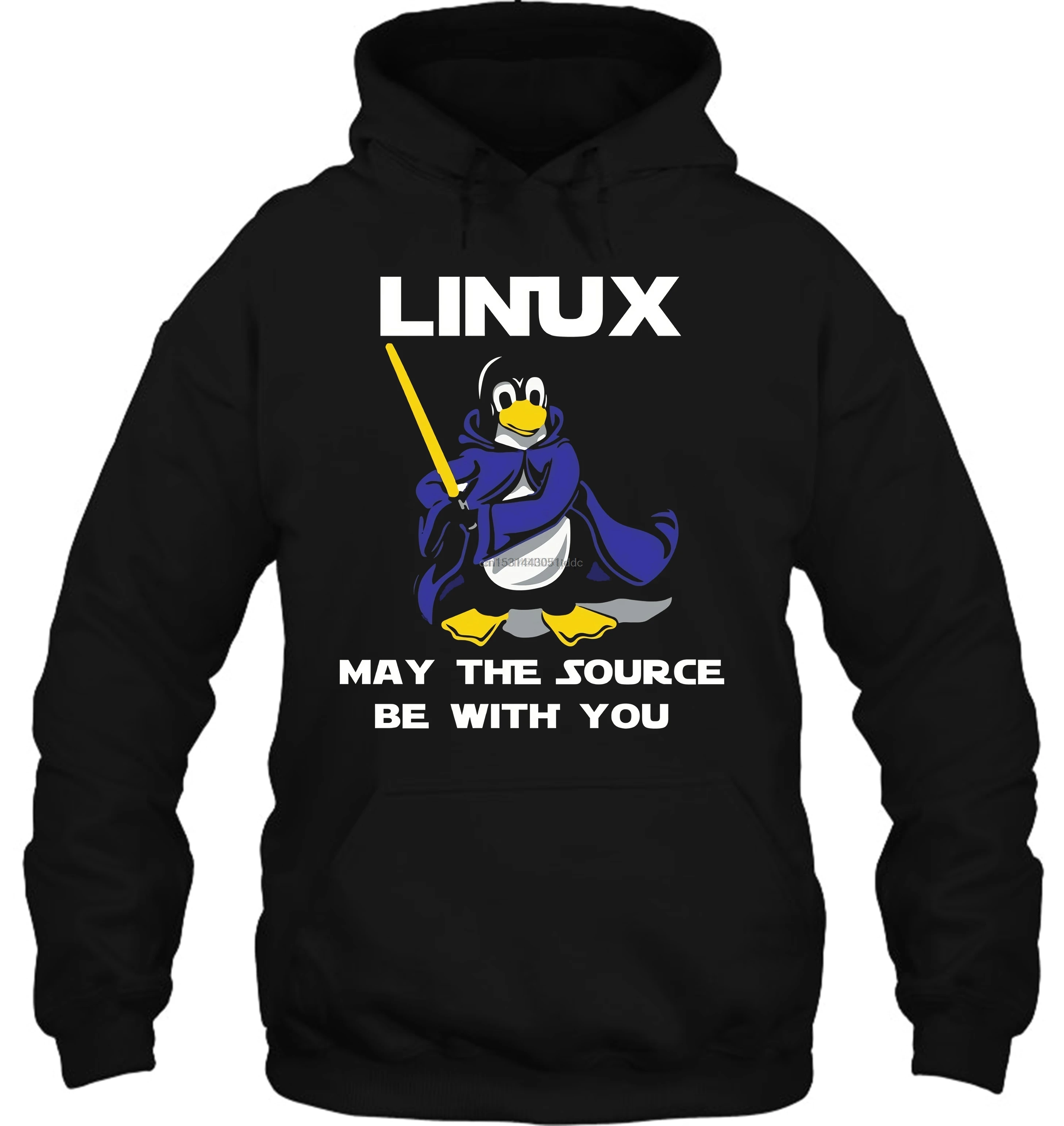 Мужская толстовка с капюшоном забавная новинка Linux может быть вами женская и