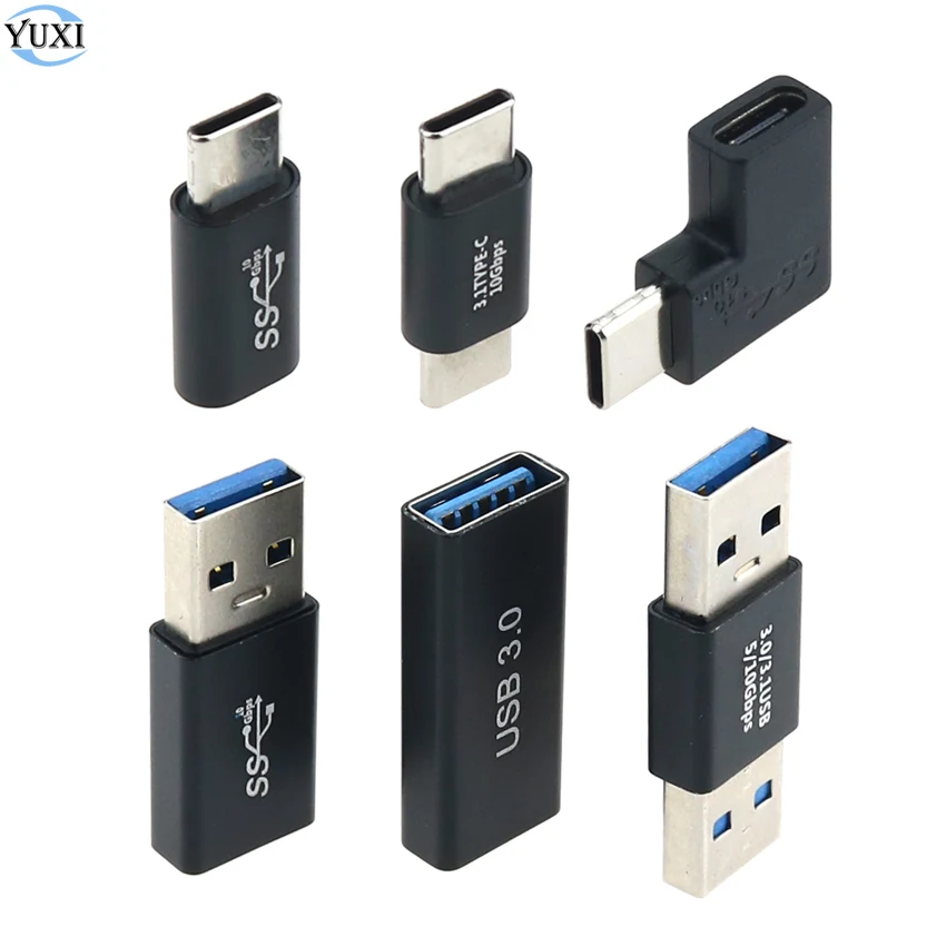 

1 шт., переходник YuXi USB 3,1 Type-C / USB 3,0 «Папа-мама»