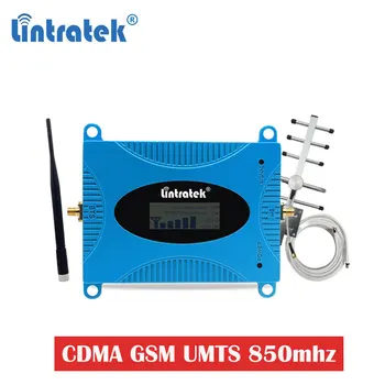 Lintratek-Repetidor móvil 2g 3g 4g LTE 850mhz, amplificador de Teléfono móvil GSM 850