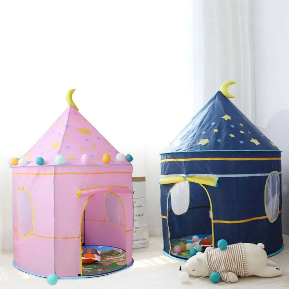 Kids Play Tent Toys Children Yurt Style Tent Children Playhouse Castle Play Tent For Indoor And Outdoor Games Bed Tent