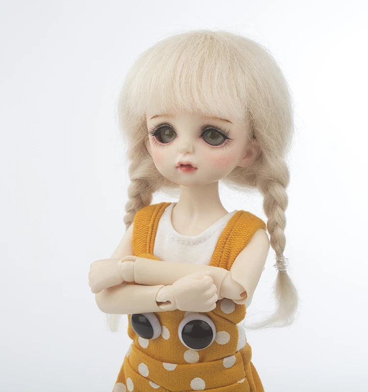 Bjd JD1/8 волосы кукла парик мохер материал парик ob11 кукла набор париков мульти-цветная кукла аксессуары