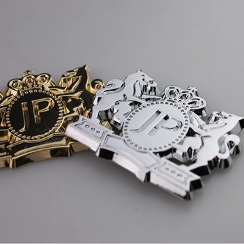 

Car 3D JP Badge Emblem Decal Sticker Logo For Bmw E46 Audi A4 B6 Peugeot 307 Opel Astra H VW Passat B5 Skoda Fabia Kia Rio 3 KIA
