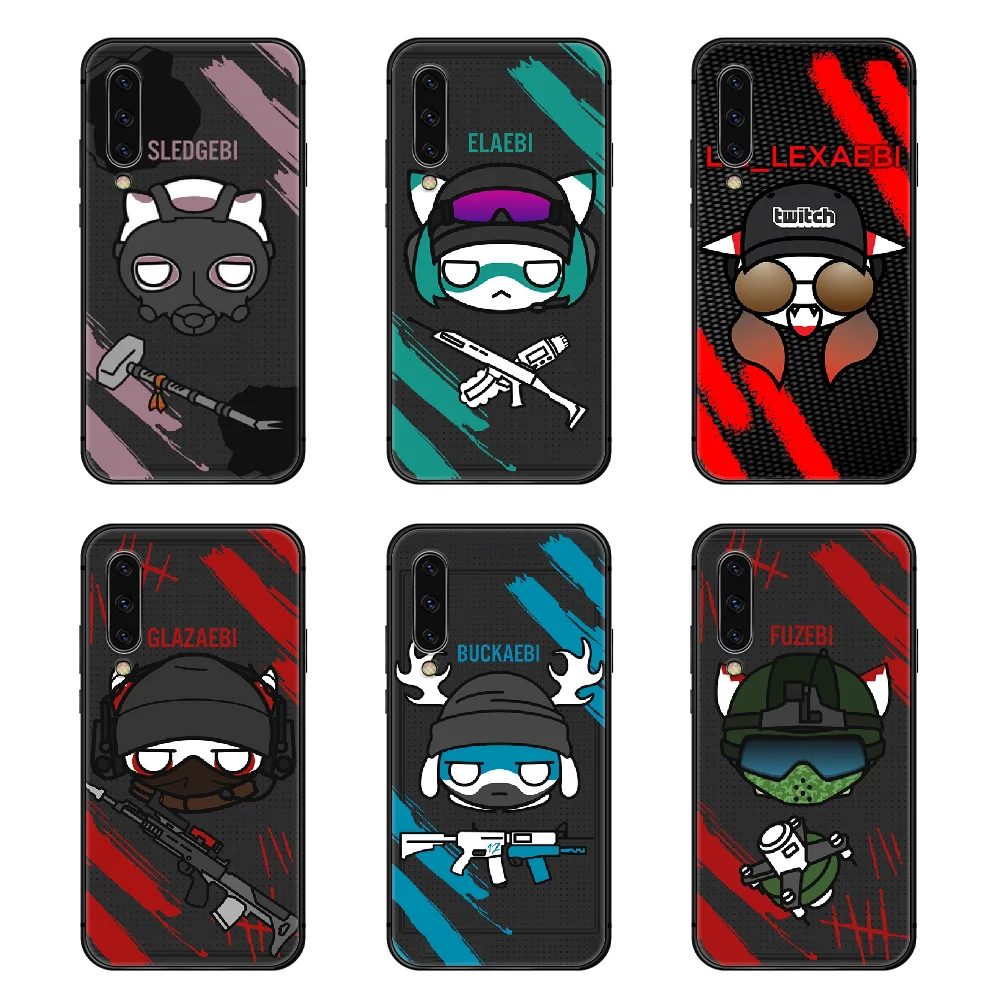 Тома Клэнси Радуга шесть осада чехол для телефона Samsung Galaxy A10 A20 A30 E A40 A50 A51 A70 A71