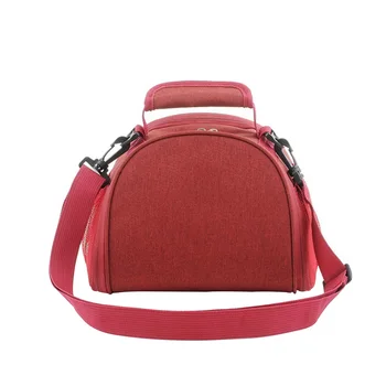

Shoulder Zipper Thermal Fashion Portable Lunch Bag Adjustable Strap Carry Waterproof Wear Resistant Oxford Cloth Storage School