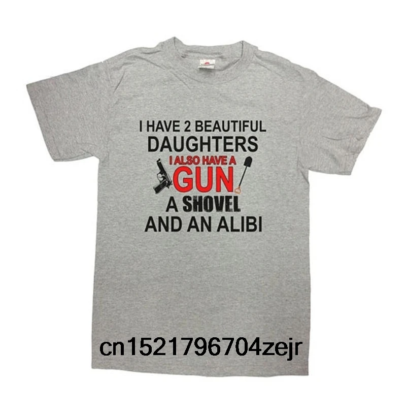 Tengo una hermosa hija Camiseta Para Hombres Regalo Para Papá Padres Día