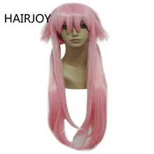 HAIRJOY синтетические волосы дневник будущего с Юно гасай косплей парик розовый костюм парики