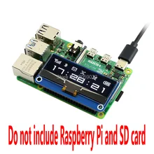 Raspberry pi 2,23 дюймовый oled-дисплей 128 × 32 пикселей, SPI/iec интерфейс для pi 3B/4B/zero W