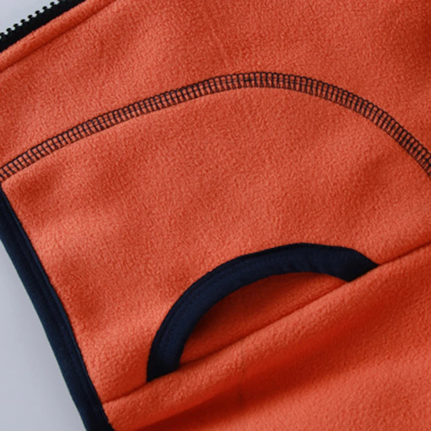 2020 spring and autumn Winter models Vest Boy Double fleece Middle and large children plus velvet shoulders wild Zipper jacket