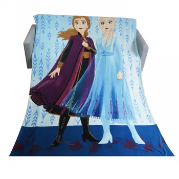 

Disney Frozen Elsa Anna Princess Coral Fleece Blanket Throw Beadspread for Girls Kids Children Bedroom Decor Kids Christmas Gift
