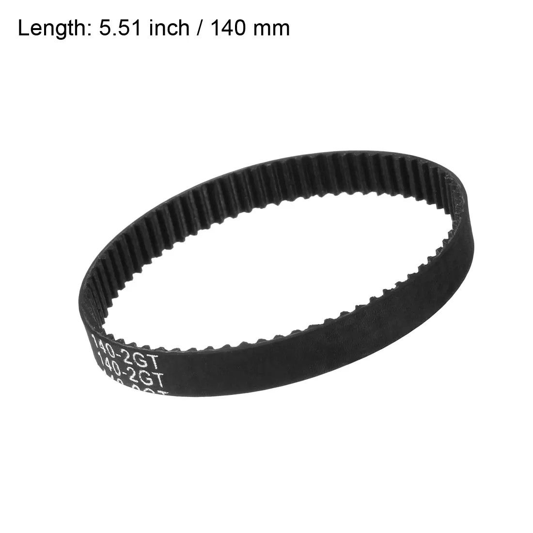 uxcell GT2 Timing Belt 102-350mm Closed Fit Synchronous Wheel Rubber with Glass Fiber Core 1.5mm Thickness for 3D Printer