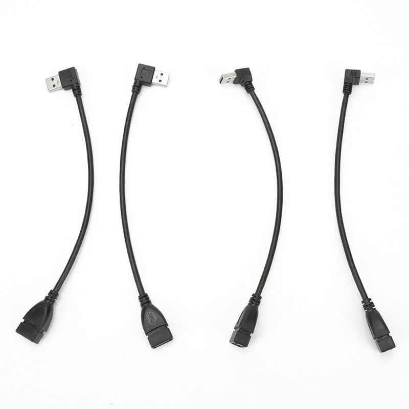 Usb 3,0 угол 90 градусов удлинитель адаптер «Папа-мама» шнур данных