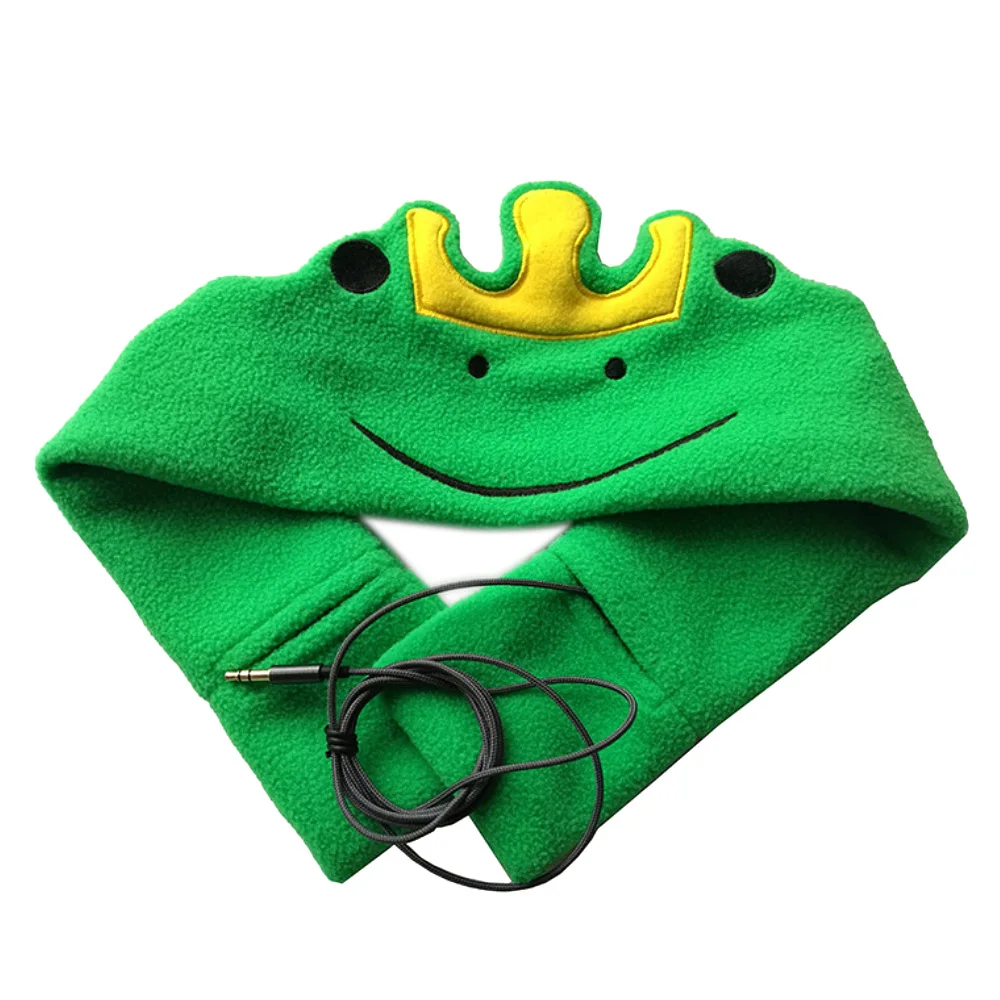 Vococal Cute Headphones Hearing Protection Kids Childrens Headband Earphones Headset Mask Cover For Sleeping Listening Music