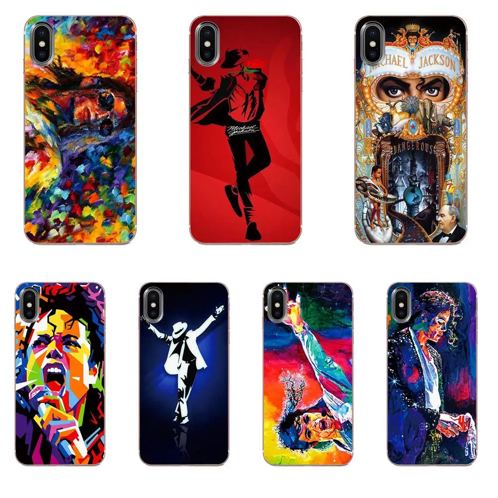 For Samsung Galaxy J1 J3 J4 J5 J6 J7 A10 A20 A20E A3 A40 A5 A50 A7 2016 2017 2018 TPU Covers Cases Michael Jackson Mj | Мобильные