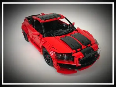 MOC 32829 Honda CR-Z by Loxlego with 3326 pieces