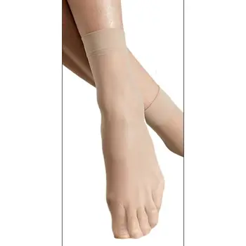 

5 Pairs Womens Ankle High Sheer Socks Ultra Thin Cooling Silky Smooth Short Hose Stocking Office Lady Anti-Slip Cuff Hosiery