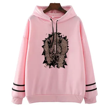 

Breaking Down Barriers Rhino Hoodiess Woman Clothing Funny Cartoon My Hero Academia Print Japanese Anime Hoodies