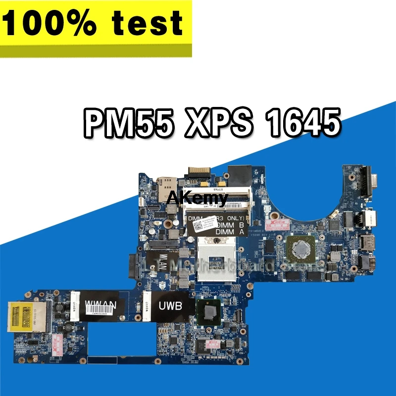 

High quality Laptop motherboard pavilion for XPS 1645 1647 CN-065C2K PM55 DA0RM5MB8E0 PWB Y507R 100% fully tested ok