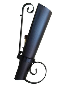 

Sconce rustic forging with tile roofing hickory tree inverted