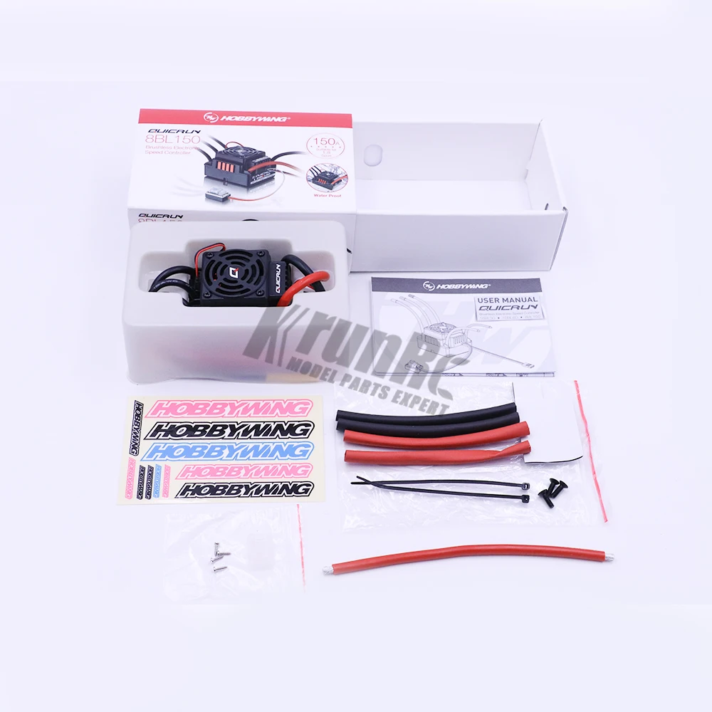 Замок 1515 42 мм бесщеточный 2200kV мотор монстра+ HOBBYWING WP-8BL 150 RTR водонепроницаемый бесщеточный 150A ESC+ программа для 1/8 автомобиля