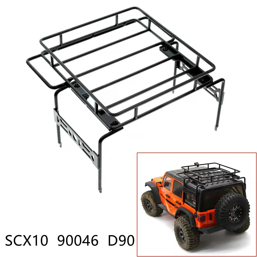 RC Car Adjustable Metal Roof Rack Luggage Carrier For 1/10 RC Car SCX10