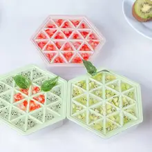 24 Сетки шестигранный лоток для льда Форма для льда с крышкой DIY домашняя форма для льда машина для льда