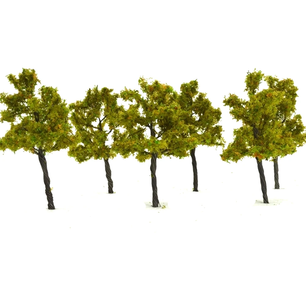 20 Pièces Modèle Arbres Miniature Landscape Scène Train Chemins de Fer Échelle 1