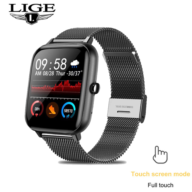 New Bluetooth Call Men Smart Watch Women Full Touch Fitness Tracker Blood Pressure Monitor Women Smartwatch For IOS Android