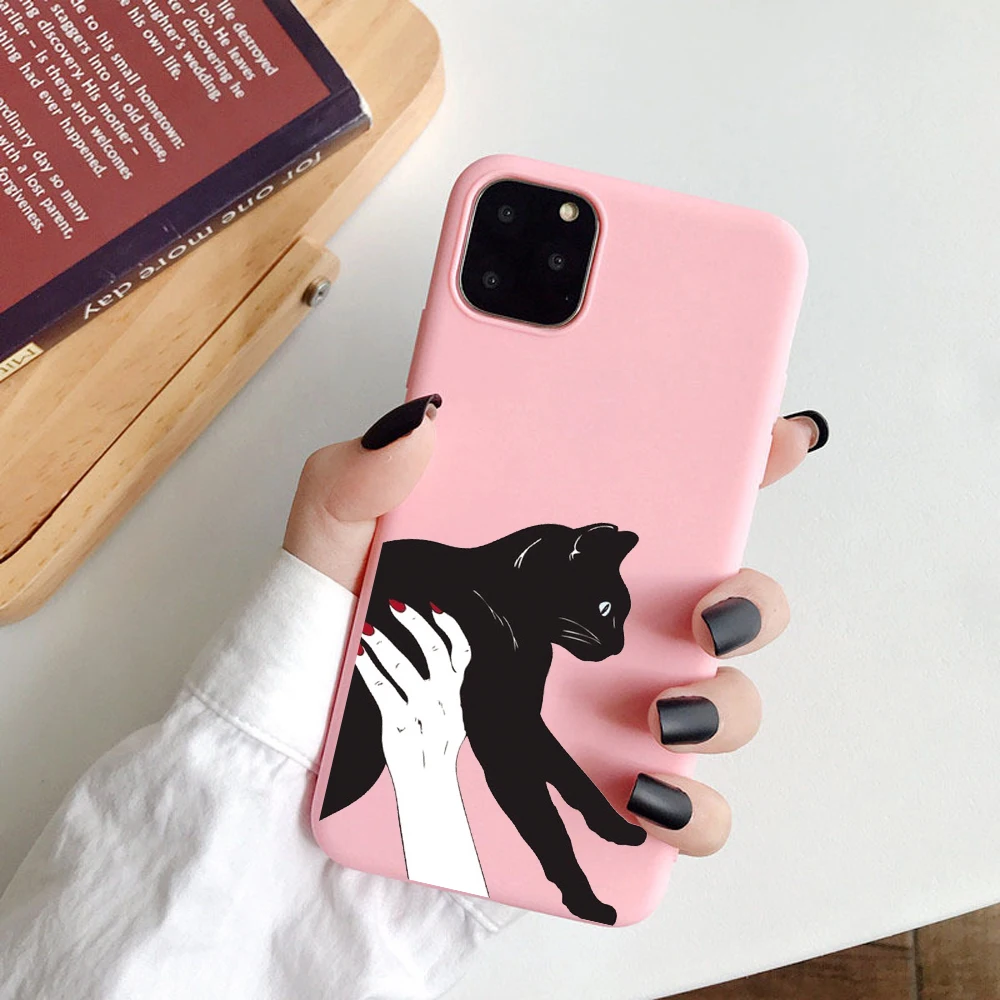 07 Рождественский подарок чехол для телефона для iPhone X 6 6s 7 8 Plus Красивая девочка мягкий силиконовый чехол для iPhone XS 11Pro чехол для MAX XR Capa - Цвет: 07