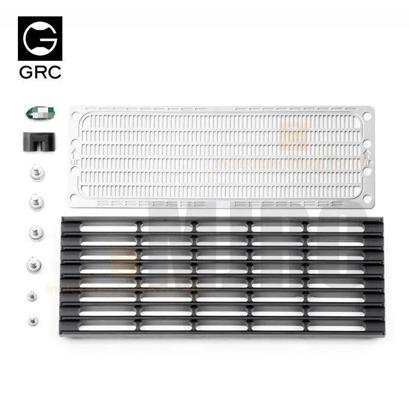 Tanie TRAXXAS TRX 4 Defender TRX4 82056 4 metalowy dopływ powietrza kratka przednia zbiornik wody chłodzenie netto