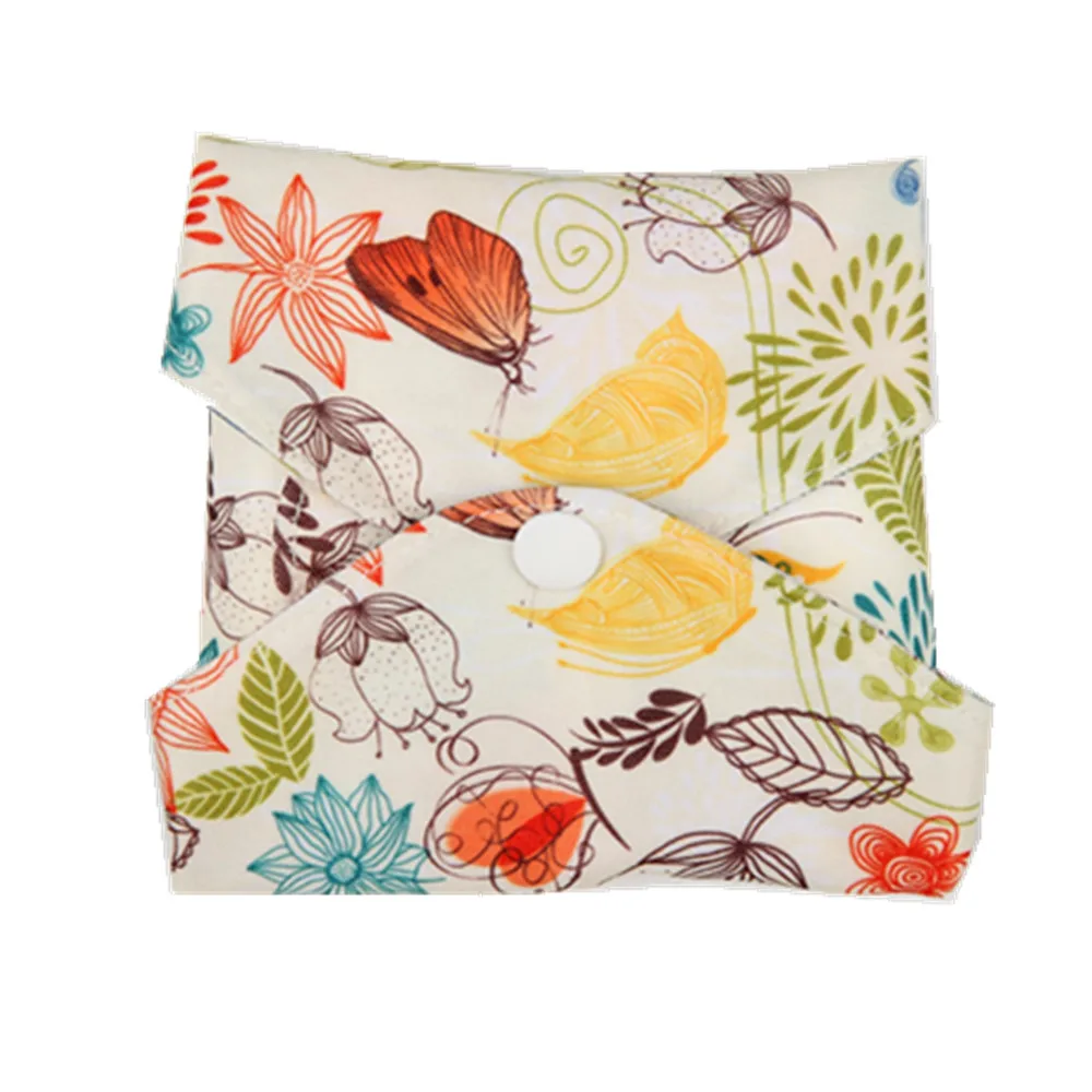 Long Panty Liner Cloth Menstrual Pad Bamboo Charcoal Sanitary Reusable Washable 1 XS S Sigzagor sanitary pads