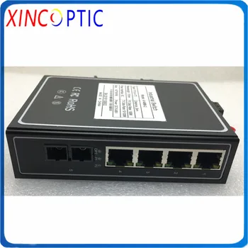 

4POE IEEE802.3af/at+1Dual Fiber, SM 1310nm, 20km, SC,10/100M Industrial PoE Switch