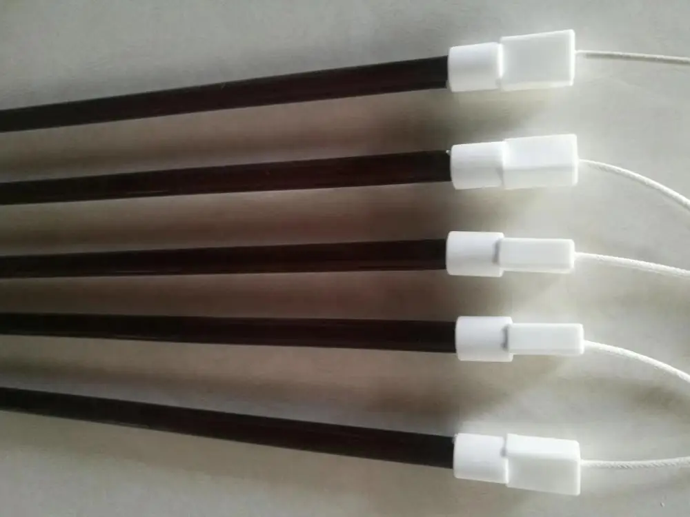 

1000w short wave infrared heating elements quartz glass halogen heater bulb