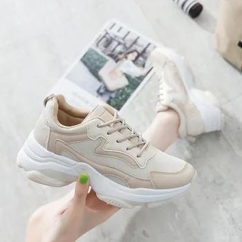 

Explosion 2019 spring and autumn brand classic solid color comfortable belt round head low to help wear resistant women's shoes