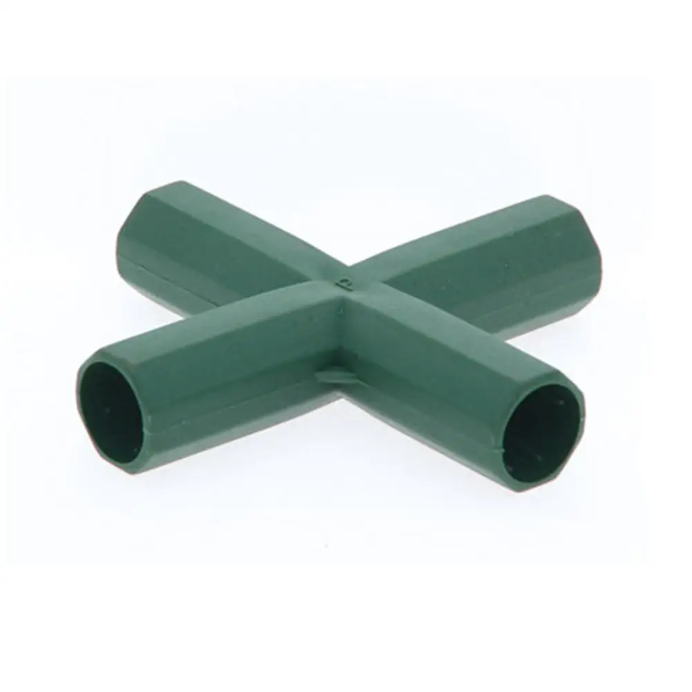 16MM PVC Fitting 5 Types Stable Support Heavy Duty Greenhouse Frame Building Connector 