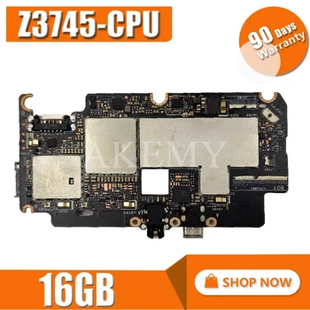 

New! original For ASUS MeMO Pad 7 ME176C ME176 Tablets Laptop motherboard mianboard logic board W/ Z3745 -CPU 16GB