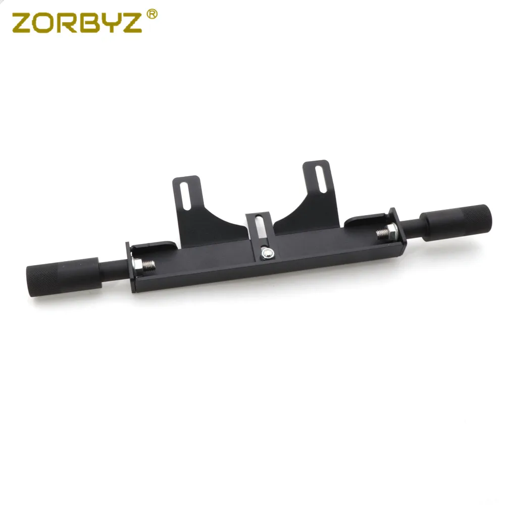 ZORBYZ 1 комплект черный мотоциклетный алюминиевый противотуманный Точечный светильник монтажный кронштейн адаптер опорная база для Benelli Leoncino 500 752s