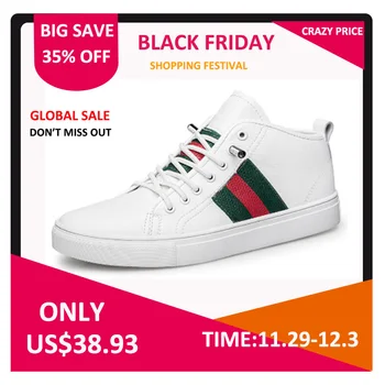 

Phragmites New Autumn Men Botas Cow Split Fashion Shoes Men High Top Brand Sneakers White Tenis Masculino Comfortable Men Boots