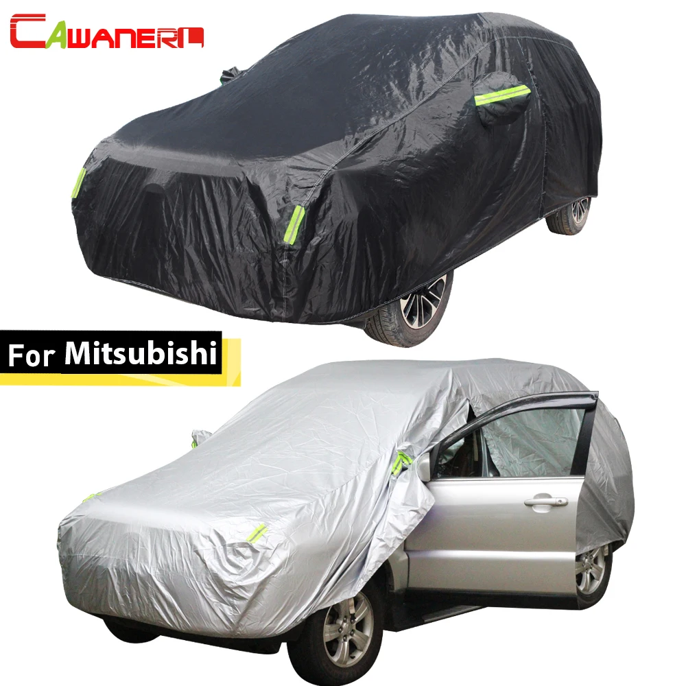 Водонепроницаемый автомобильный чехол Cawanerl для Mitsubishi Colt ASX Lancer Outlander Pajero Grandis Galant