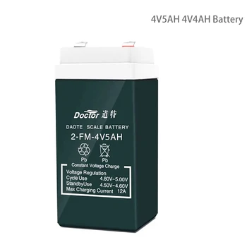 

4V5AH Storage Battery 4V4AH for Scale Children Toy Car Baby Carrier Desk LED Light Electronic Scale Rechargeable Accumulator