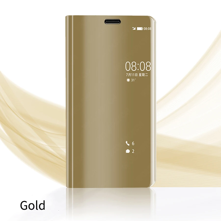 Умный зеркальный чехол для samsung Galaxy S10 S8 S9 Примечание 10 плюс S10e A50 M30s A20e A30 A40 A70 Note 8 9 M20 M30 M40 A7 A9 крышка