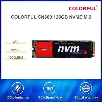 

Colorful 128GB SSD Solid State Drive M.2 Interface (NVMe Protocol) CN600 Series For Laptop/Desktop Computer High-Speed Hard Disk