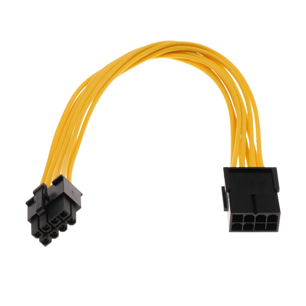 PCI-E 8-pin to 6+2-pin (6-pin/8-pin) Power Splitter Cable PCIE PCI Express