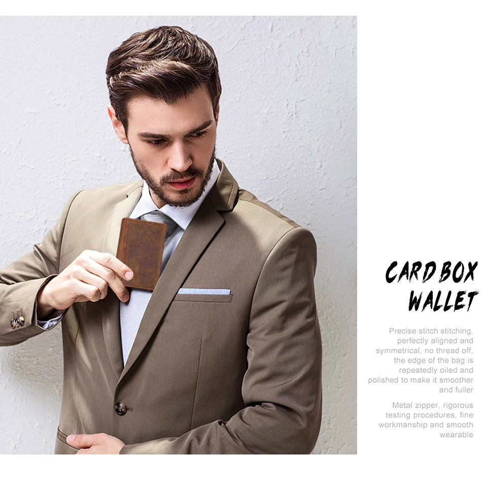 Original Leather Men Fashion Multifunction Coin Wallet Car Remote Case Key Ring Case Holder Chain Designer Key Package Bag 230-L