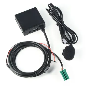

New Arrival High Quality Stereo Audio Aux Adaptor Car Bluetooth Cable Module For Renault 2005-11 MA2172
