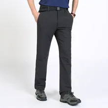 Повседневные мужские брюки-карго со средней талией, Стрейчевые быстросохнущие брюки для улицы, мужские весенние спортивные брюки с ремнем размера плюс, pantalon homme