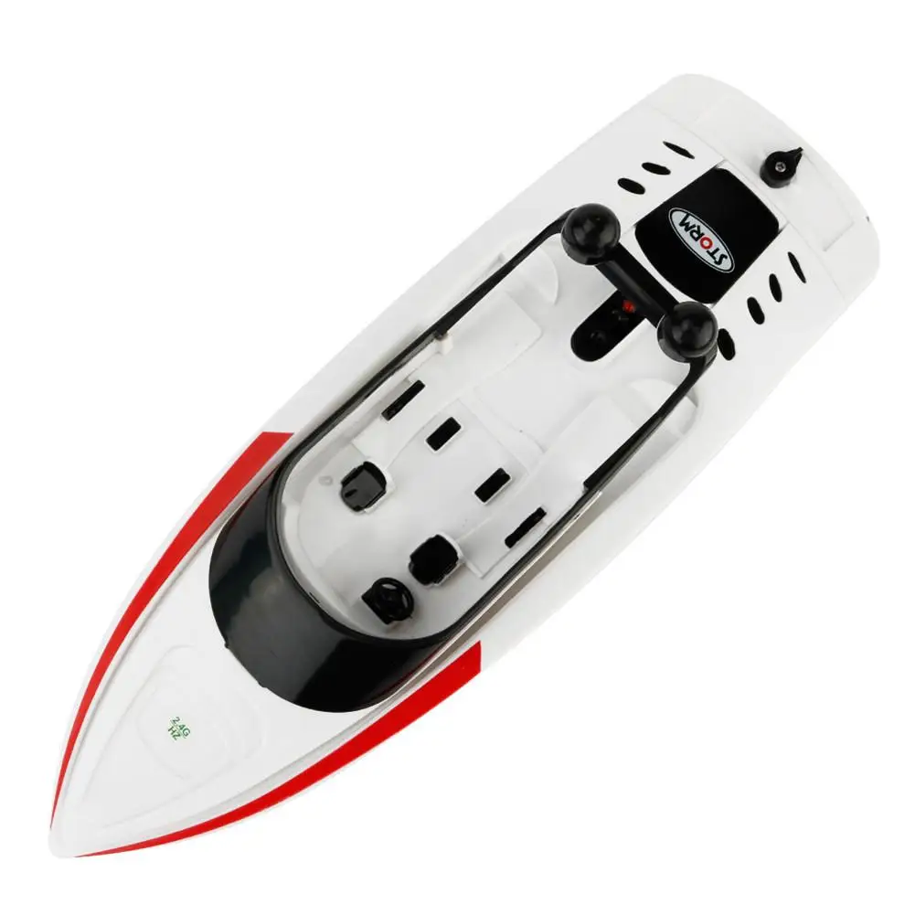 Горячая Высокая скорость RC лодка 2,4 ГГц 4 канала 30 км/ч радио дистанционное управление RC гоночная лодка электрические игрушки RC игрушки для детей лучшие подарки
