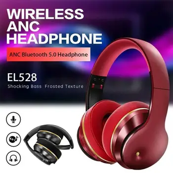 

Active Noise Cancellation Wireless Bluetooth 5.0 Headset Stereo Bluetooth Headset Sports Gaming Headset with Microphone